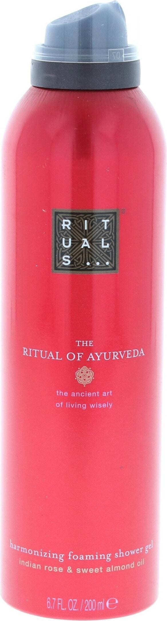 Rituals, Duschmittel, The Ritual of Ayurveda Foaming Shower Gel (200 ml)