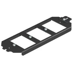OBO MTU 3, 20,8 cm, 76 mm, 11,4 mm, Stahl, Schwarz