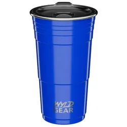 WYLD GEAR Thermobecher, 18/8 Edelstahl, Wyld Gear Isolierbecher WYLD CUP 473ml, royal blue