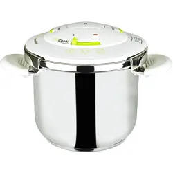 San Ignacio Life - 6L Edelstahl-Schnellkochtopf, geeignet für Induktion