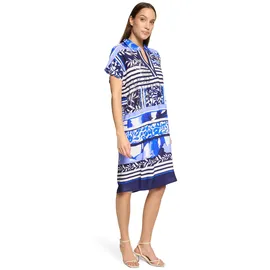 Betty Barclay Sommerkleid Blau/Weiß 38