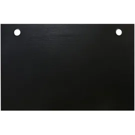 Stier Schreibtischplatte 140x80cm schwarz