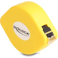 DeLock 80239 RJ45 Aufrollkabel Cat.6a STP 1,5 m schwarz