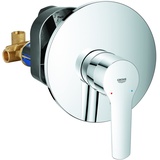 GROHE Start - Einhand-Brausearmatur (Wandmontage, Fertigmontageset, langlebige Oberfläche), chrom, 32590002