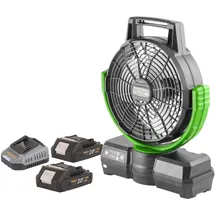 PROCRAFT CF20bb Akku Ventilator 23,5 cm Standventilator