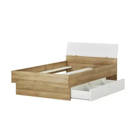 Möbel Kraft Bett ¦ holzfarben ¦ Maße (cm): B: 97 H: 91