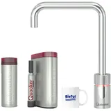 bietal® Quooker Nordic Square single tap verchromt glänzend & PRO3 & CUBE