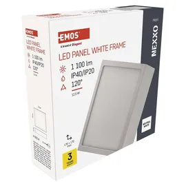 EMOS LED Panel 12,5 W quadratisch 1100 lm weiß