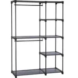 offener Kleiderschrank selbsttragend vertikales Regal