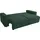 werk2 Schlafsofa Lima Polyester 3-Sitzer Grün