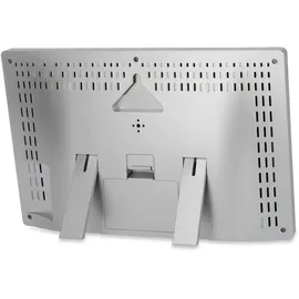 ADE Digitale Funkuhr silber