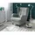 Sconto Oskar Polyester 70 x 101 x 98 cm grau