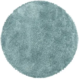 Ayyildiz Fluffy 3500 Hochflorteppich 80 cm blau