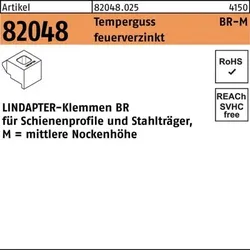 LINDAPTER-Klemme ART 82048 GT BR 16 mittel feuerverzinkt S