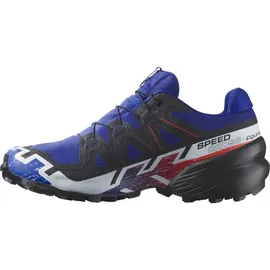 Salomon SPEEDCROSS 6 GTX - Hr., surf the web/fiery red/white 46