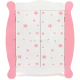 Bayer Chic 2000 CHIC2000 Puppenkleiderschrank Stars pink,