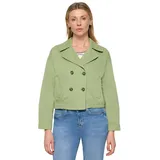 Cartoon Casual-Jacke mit Reverskragen in Green eyes, | Gr.: 34