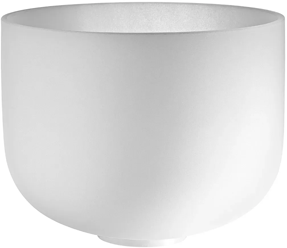 Meinl Sonic Energy CSB12F Crystal Singing Bowl, 12", Ton F Herzchakra - Klangschale