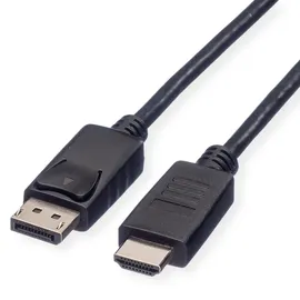 Roline DisplayPort Kabel 1,0 m Schwarz