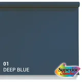 Superior Achtergrond Rol Deep Blue (nr 01) 1.35m x 11m