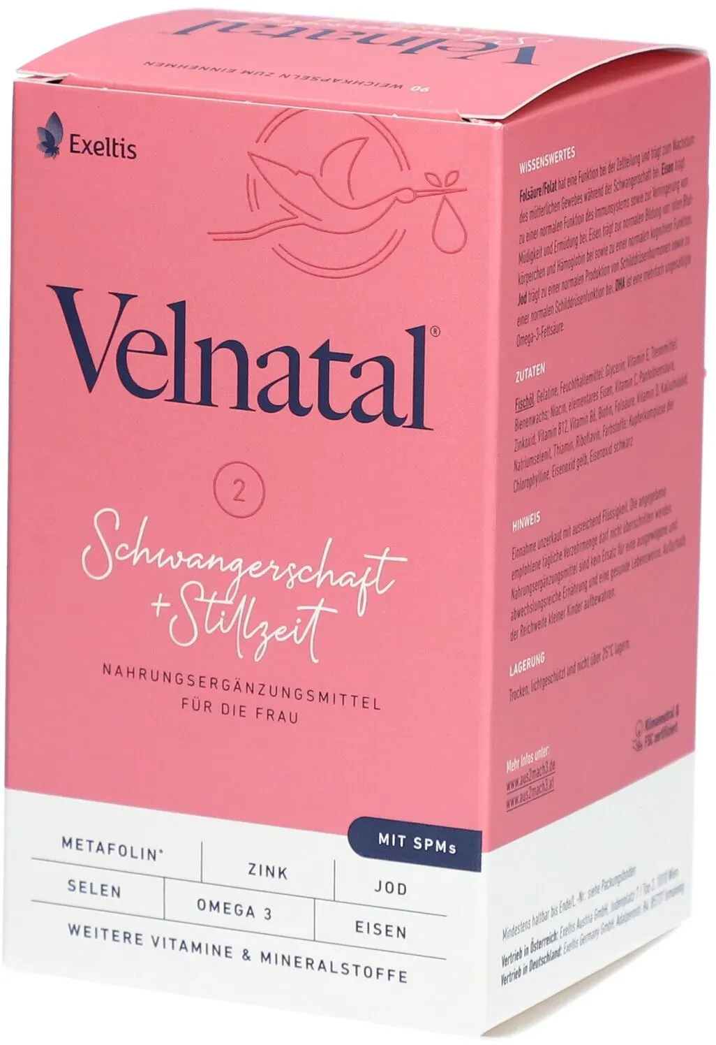 Velnatal® Schwangerschaft + Stillzeit