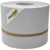 zaunzu® Zaunblende 35 m Lichtgrau PP