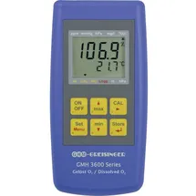 Greisinger GMH 3611-GL Sauerstoffmessgerät Druck, O2-Konzentration, O2-Sättigung