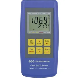 Greisinger GMH 3611-GL Sauerstoffmessgerät Druck, O2-Konzentration, O2-Sättigung