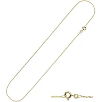 Goldkette JOBO "Panzer-Kette" Halsketten Gr. Gelbgold 585, L: 45cm, gelb (gelbgold 585) Damen 585 Gold 45 cm 1,7 mm