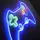 just light. NEON-GAME (1.5) mehrfarbig