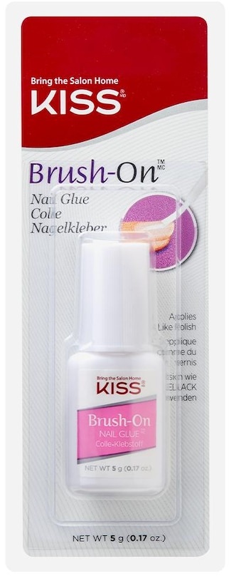 KISS Brush-On Nail Glue Gel-Nagellack 5 ml
