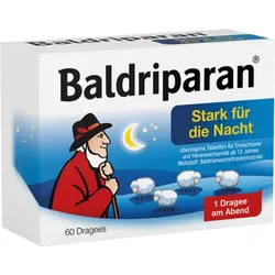 Baldriparan Stark für die Nacht überzogene Tab. 60 Stück
