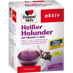 Doppelherz Heißer Holunder mit Vitamin C + Zink 10 ST