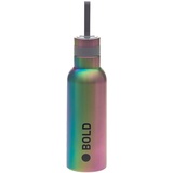 Lässig Bold Lässig Kinder Trinkflasche 750 ml Edelstahl BPA-frei/School Bottle Stainless Steel Bold rainbow