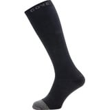 Gore Wear Unisex Thermo Socken, Lang, Multisport, Größe: 35-37, Farbe: Schwarz/Grau