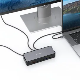 Verbatim USB-C Pro Docking Station 15-in-1, USB-C 3.1 [Buchse] (32171)