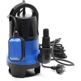 Wiltec Schmutzwasserpumpe 400 W 7500 l/h Tauchpumpe Gartenpumpe Brunnenpumpe Entwässerungspumpe