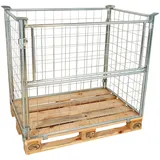 e. s. b. Gitteraufsatzrahmen 120cm blau verz. 10x10
