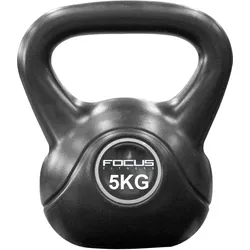 Kettlebell Zement - 5 kg schwarz 5kg