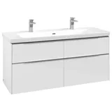 Villeroy & Boch V&B Waschtischunterschrank Subway 3.0 127,2x57,6x47,8cm, o LE/Gr AL g, Bri wh.