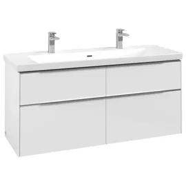 Villeroy & Boch V&B Waschtischunterschrank Subway 3.0 127,2x57,6x47,8cm, o LE/Gr AL g, Bri wh.