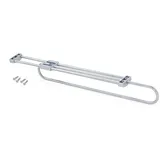 Emuca Kleiderstange, Silber, Metall, 0.1x1x45 cm, Schlafzimmer, Kleiderschränke, Schrankzubehör