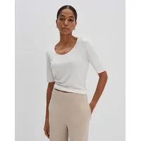 Someday Damen Dreiviertelarmshirt | KIROSA Detail Basicshirt Slim aus