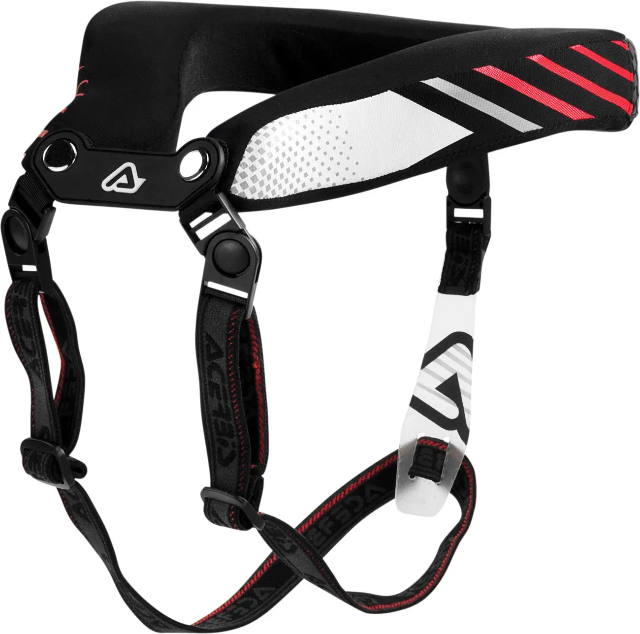 Acerbis Stabilizing Collar 2.0, Nackenstütze - Schwarz/Rot - Einheitsgröße