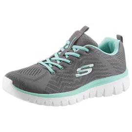 SKECHERS Graceful - Get Connected Charcoal / Green 37