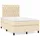 vidaXL Boxspringbett 120 x 200 cm Creme