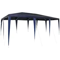 VidaXL Party-Zelt Blau 6x4 m PE