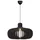 Nordlux Hazo 1-flg. 65,5 cm schwarz Holz