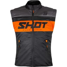 Shot Bodywarmer Lite Black/Orange L