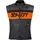 Shot Bodywarmer Lite Black/Orange L